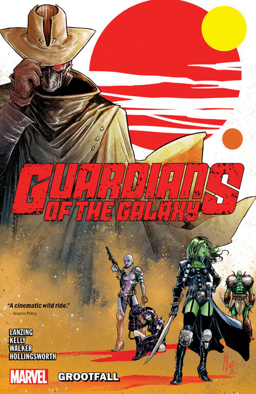 Guardians Of The Galaxy Vol. 1: Grootfall - Édition anglaise