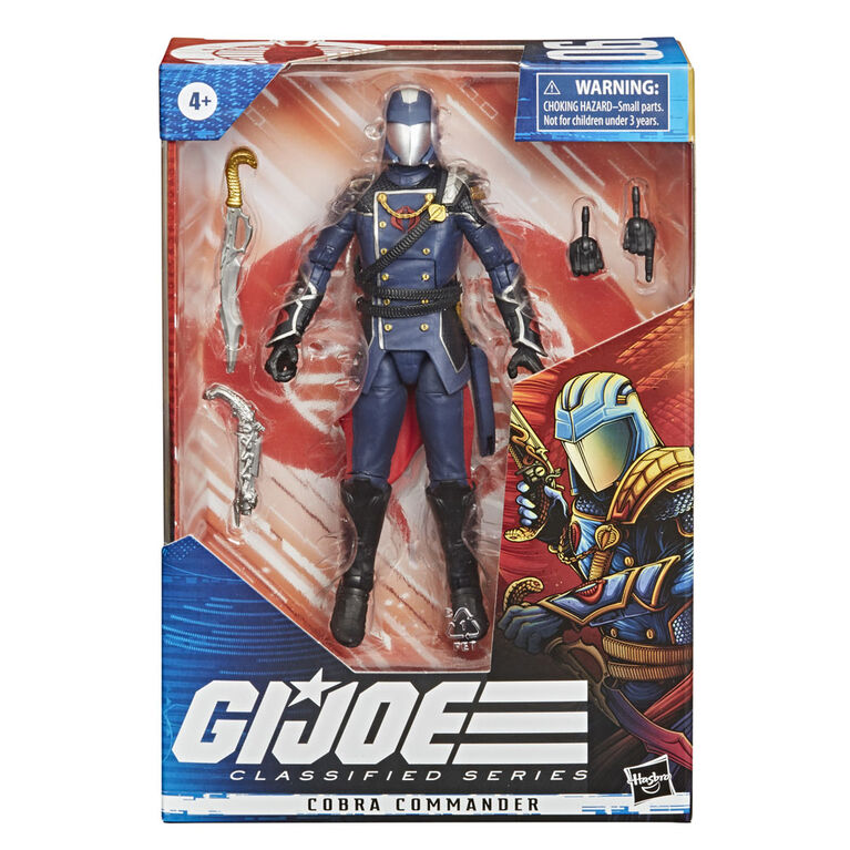 G.I. Joe Classified Series Cobra Commander Action Figure 06 Collectible Premium Toy