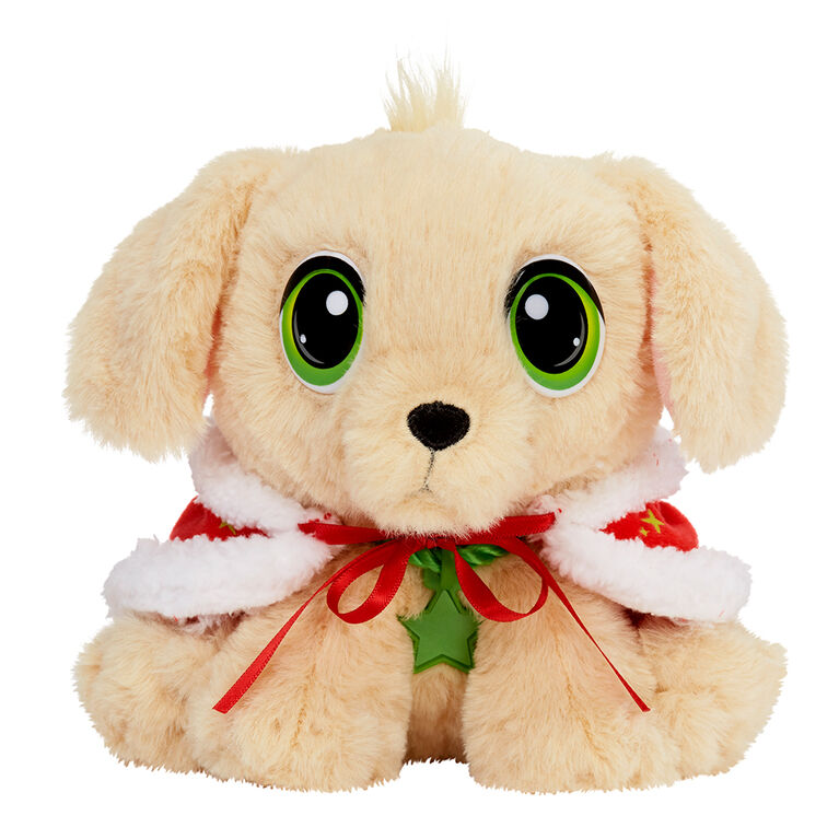 Rescue Tales Santa's Helper Pup Holiday Plush Pet Toy