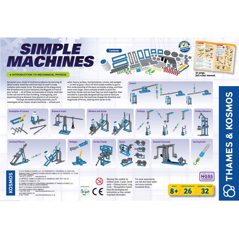 Thames & Kosmos: Simple Machines - English Edition