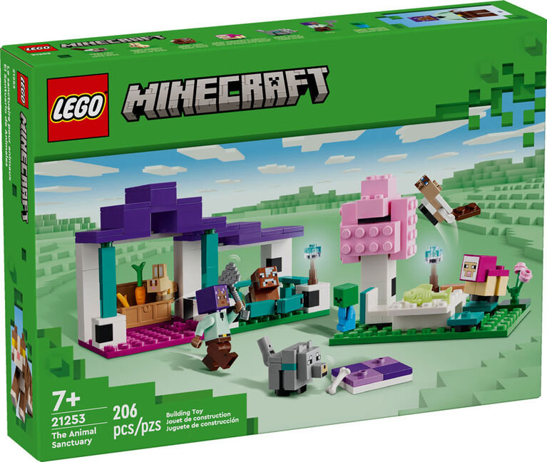 LEGO Minecraft The Animal Sanctuary Gaming Toy 21253