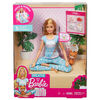 Poupée de méditation Barbie Respire avec moi, blonde, avec lumières et exercices de méditation guidée - Édition anglaise