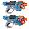 Nerf Elite 2.0 Commander RD-6 Blaster 2-Pack -- 2 Blasters, 24 Nerf Elite Darts -- 6-Dart Rotating Drum, Barrel and Stock Attachment Points - R Exclusive