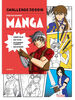 Bloc challenge dessin - crée ton premier manga - French Text