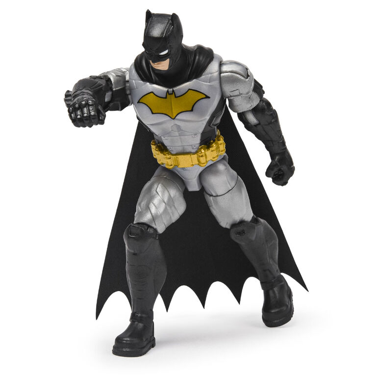 BATMAN, 4Inch Rebirth Tactical BATMAN Action Figure with 3 Mystery