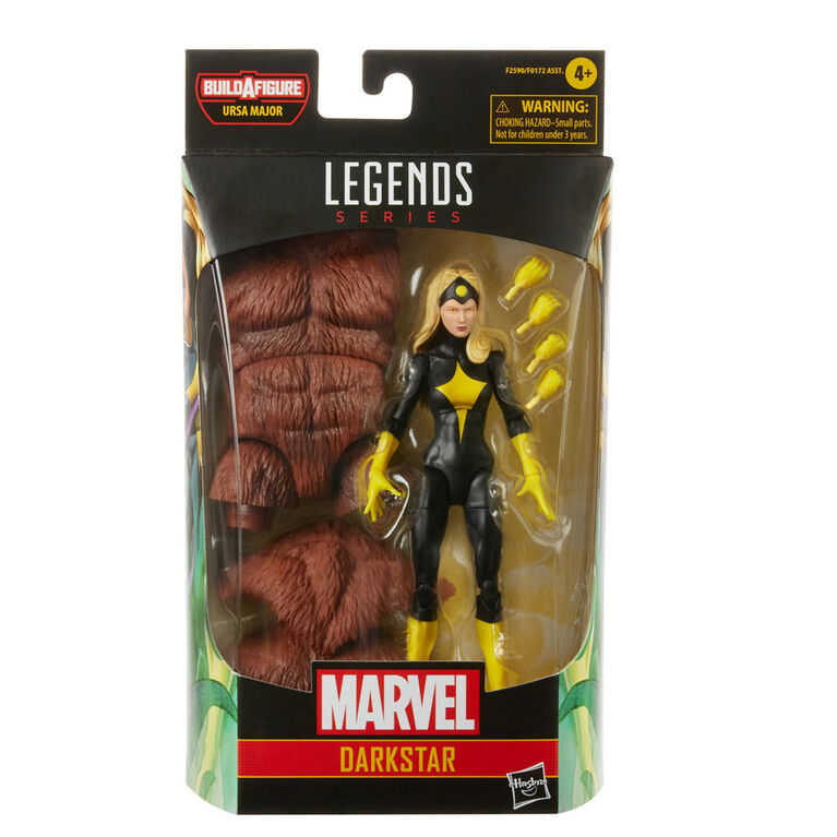 Hasbro Marvel Legends SeriesDarkstar Action Figure Includes 2 Accessories and 1 Build-A-Figure Part