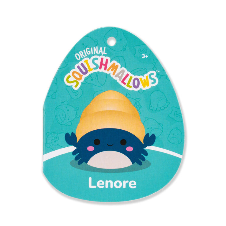 Peluche Squishmallows 7.5" - Lénore le crabe bleu