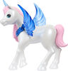 Barbie  65anniversaire  Poupée et animal  Licorne ailée, ch. bleus