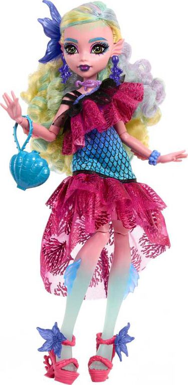 Monster High Lagoona Blue Doll in Monster Ball Party Dress with Accessories