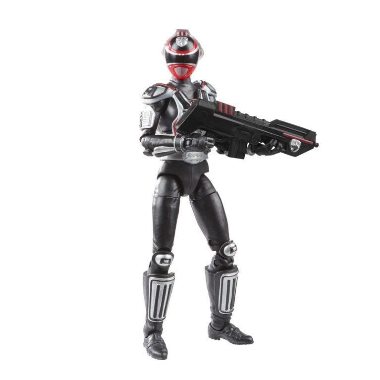 Power Rangers Lightning Collection, Ranger Rouge, figurine articulée de collection Escouade A S.P.D.