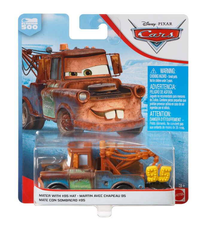 Disney Pixar Cars - Voiture Martin Avec Chapeau 95 - Édition anglaise