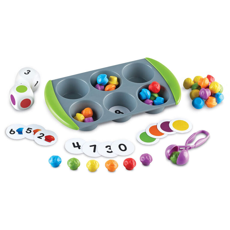 Mini Muffin Match-up Math Activity Game