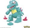 MEGA Pokemon Totodile building set with 30 pieces and Poke Ball