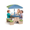 Step2 - Table de pique-nique Sit & Play avec parasol