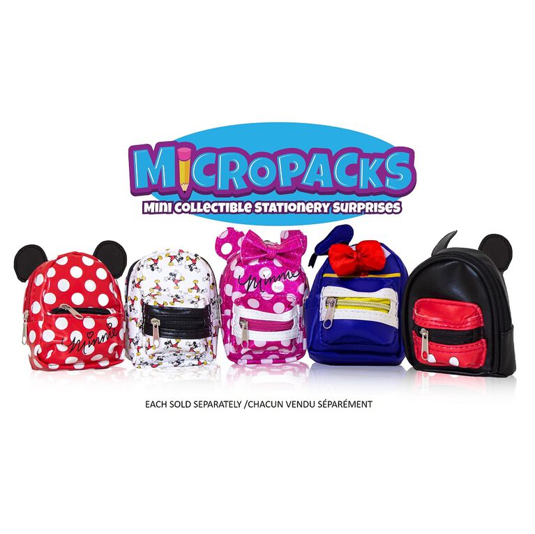 Micropacks Disney - Mini Papeterie Surprise À L'Intérieur (sélectionné au hasard)