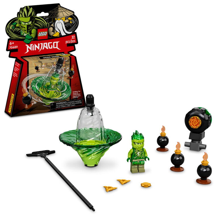 LEGO NINJAGO Lloyd's Spinjitzu Ninja Training 70689 Building Kit (32 Pieces)