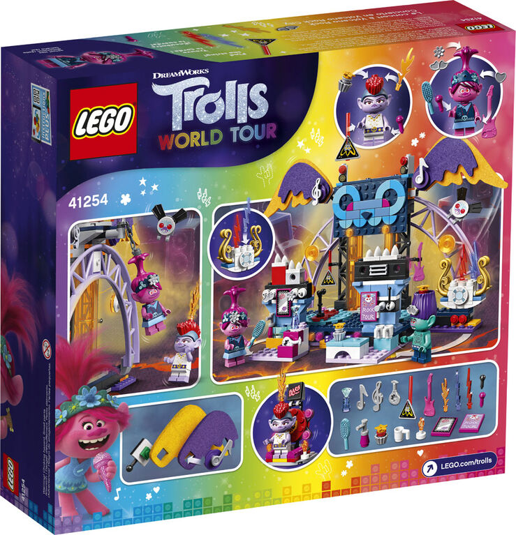 LEGO Trolls Volcano Rock City Concert 41254