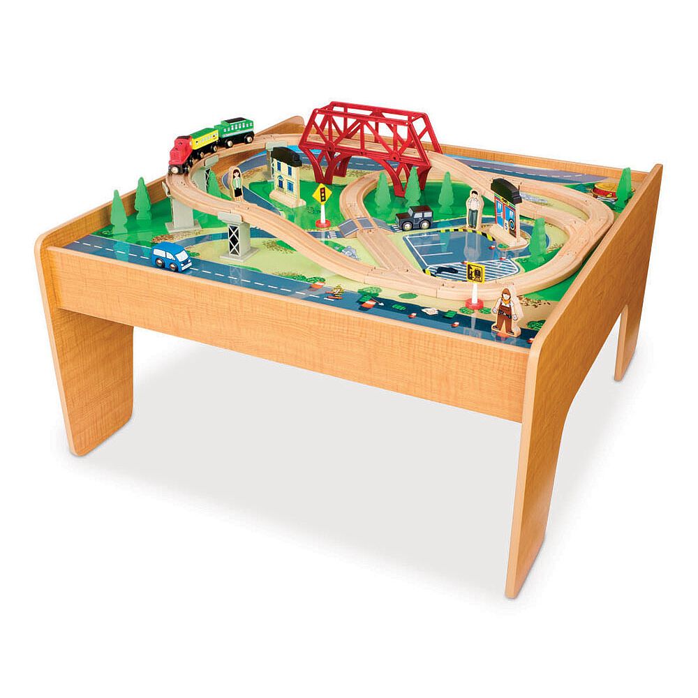 imaginarium train table set up