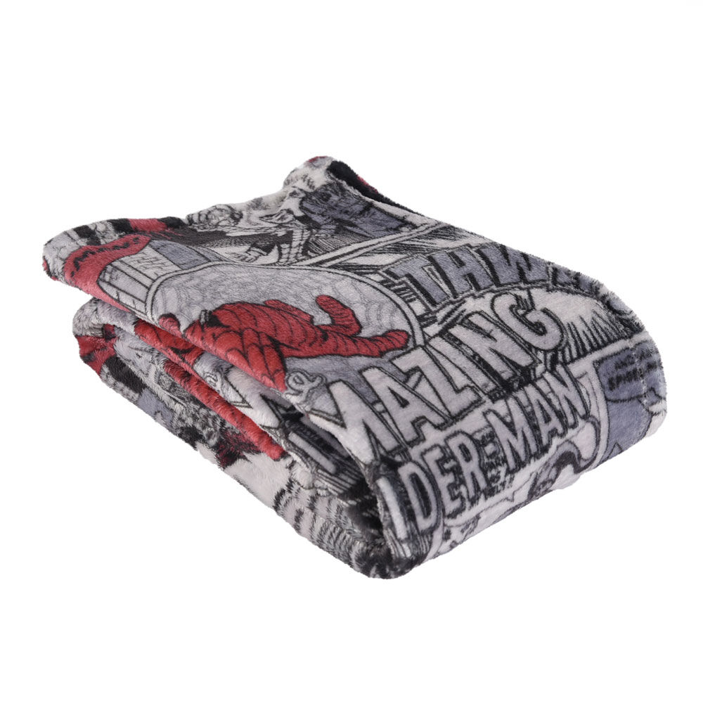 Marvel Spider-Man Plush Throw, 50" x 60"