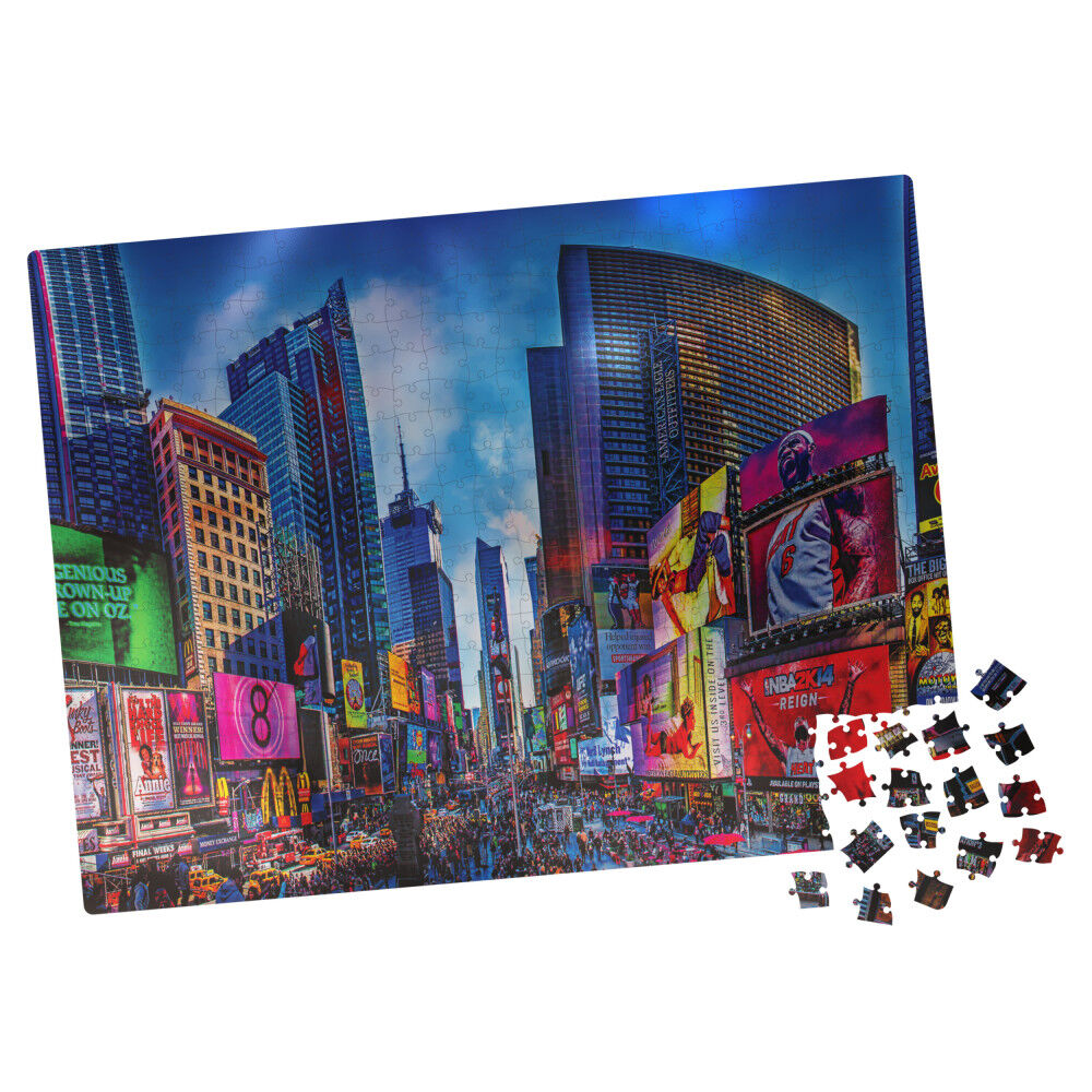 500-Piece Jigsaw Puzzle with Foil Accents