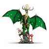 LEGO NINJAGO Le Dragon Gardien, Ensemble de Construction à Exposer avec Figurine de MaÎtre Wu 71847