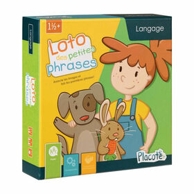 Loto des petites Phrases - Placote - jeu éducatif - Édition française