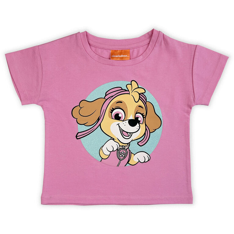 Paw Patrol Short Sleeve Tee - Pink 