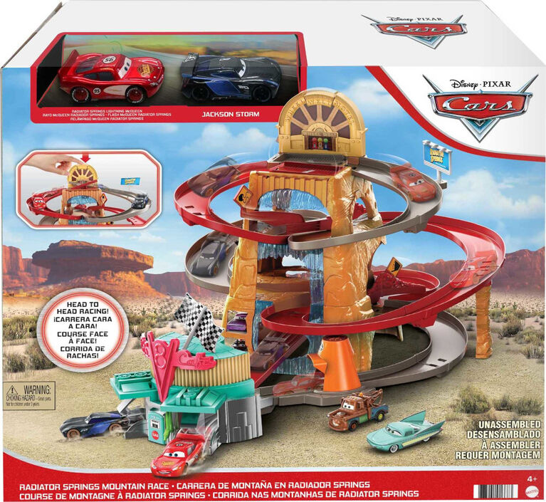 Disney Pixar Cars Radiator Springs Mountain Race Playset