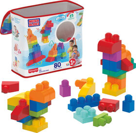 Grand Sac de Construction avec 80 Briques