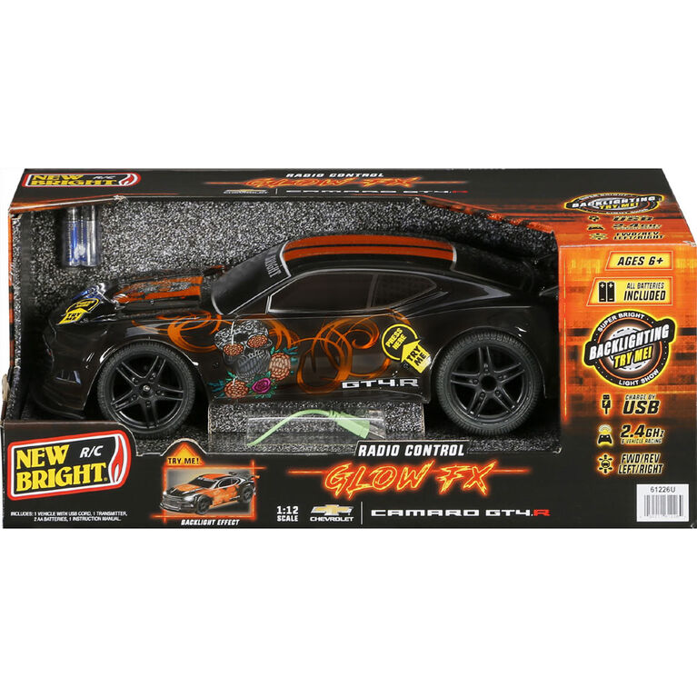 1:12 Scale Glow FX Camaro GT4.R Radio Control Car