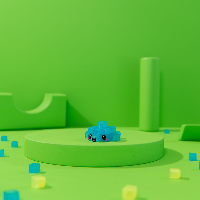 Pixobitz, Pack Transparent avec 156 perles exclusives à fusionner à l'eau, Décos et accessoires, Créations 3D et 2D sans chauffer, Jouets d'art
