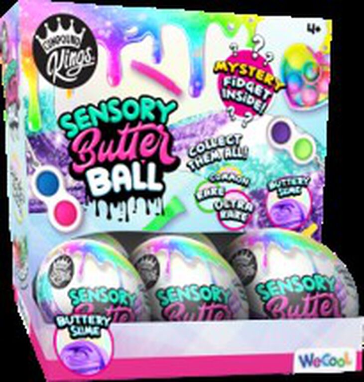 Boule sensorielle de beurre 4"- Édition anglaise