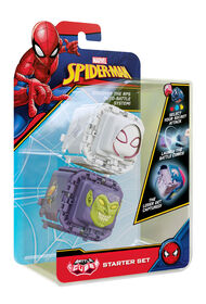 Marvel Spiderman Battle Cube-Spider-Gwen Vs Green Goblin 2 Pack - 1 Blind Surprise - Rock, Paper, Scissors  Battle Set