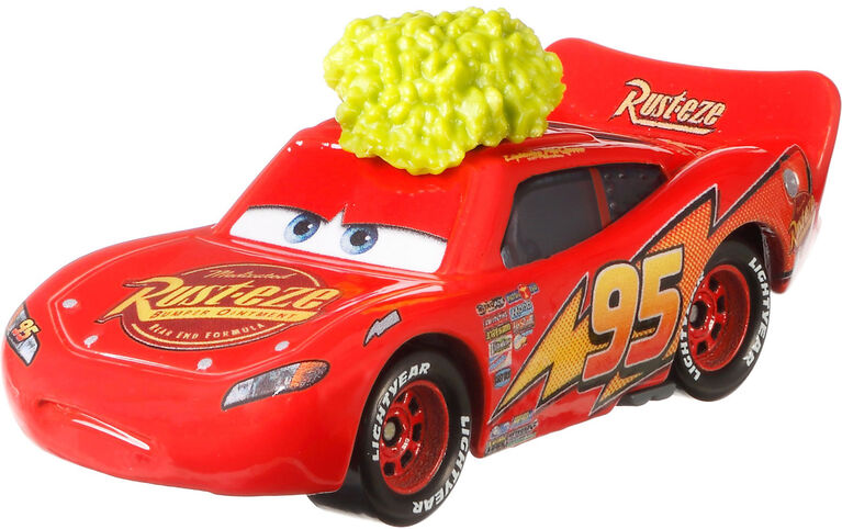 Disney Pixar Cars - Véhicule Flash McQueen arbuste. - Édition anglaise