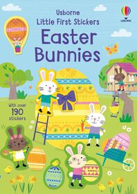 Little First Stickers Easter Bunnies - English Edition