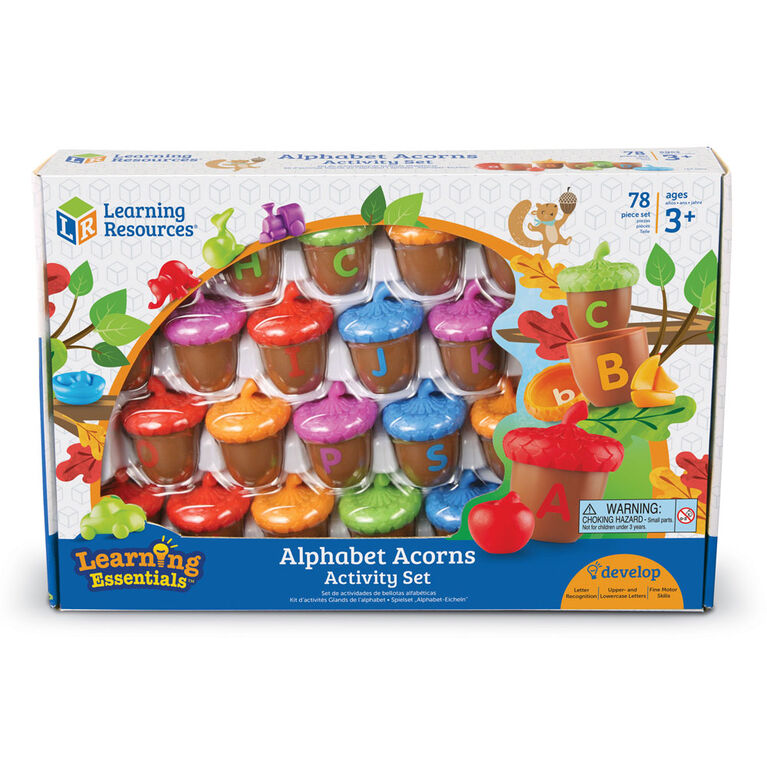 Trousse Alphabet Acorns de Learning Resources - Édition anglaise