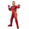 Marvel's Iron Man Deluxe Youth Costume Size Small - Deluxe Jumpsuit With Printed Design And Polyfill Stuffing Plus 3D Molded Headpiece And Gloves 