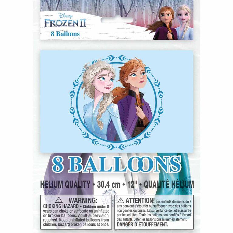 Frozen 12" Ballons, 8un