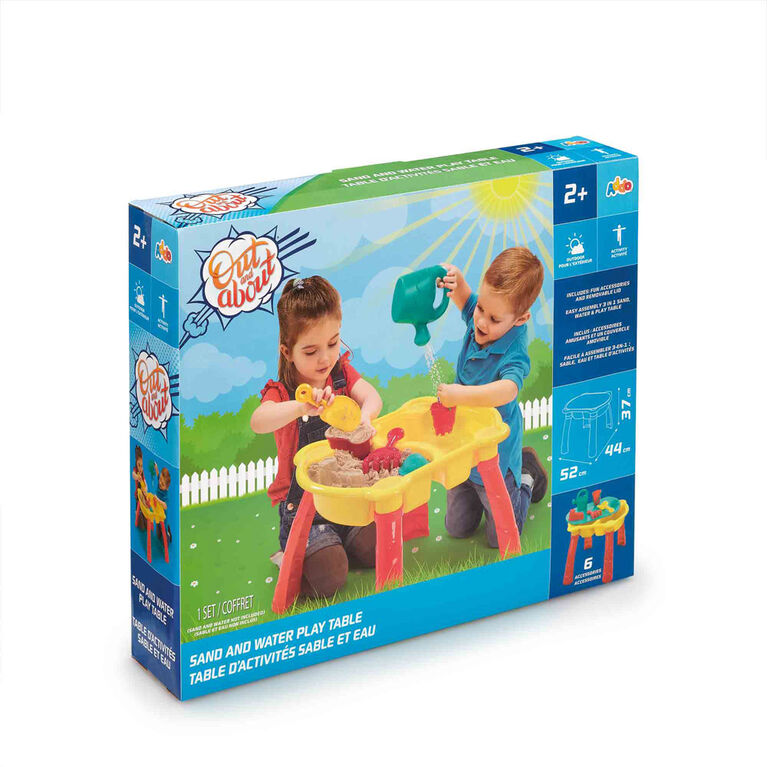 Out and About Sand and Water Play Table - R Exclusive