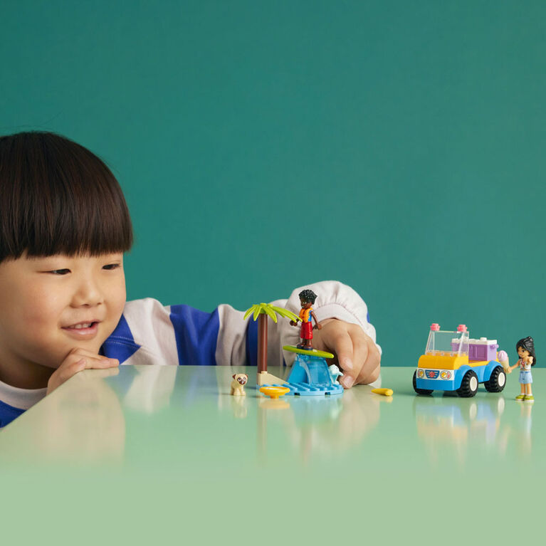 LEGO Friends Le tour de buggy de plage 41725 Ensemble de jeu de construction (61 pièces)