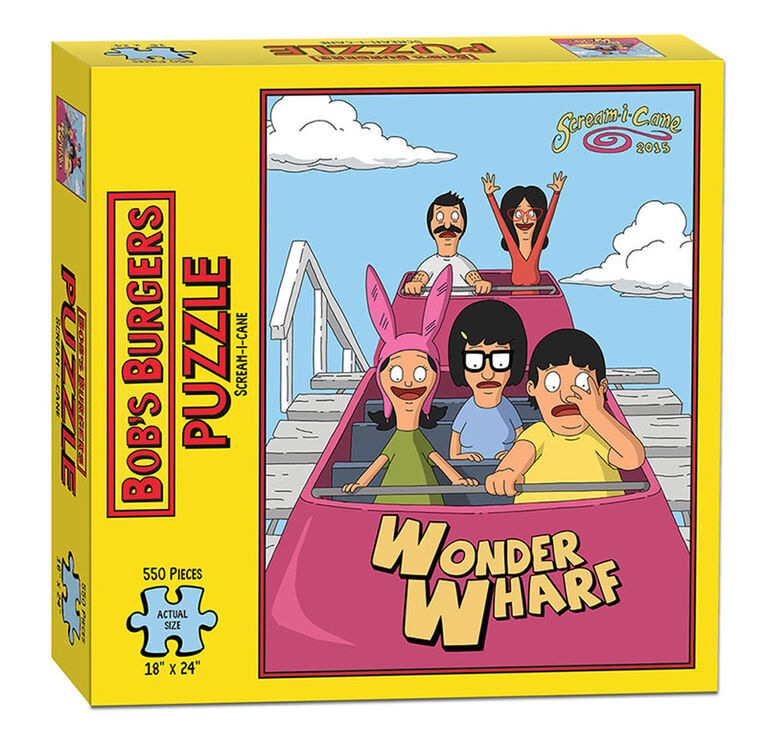 Bob's Burgers "Scream-I-Cane" Puzzle De 550 Pièces - Édition anglaise