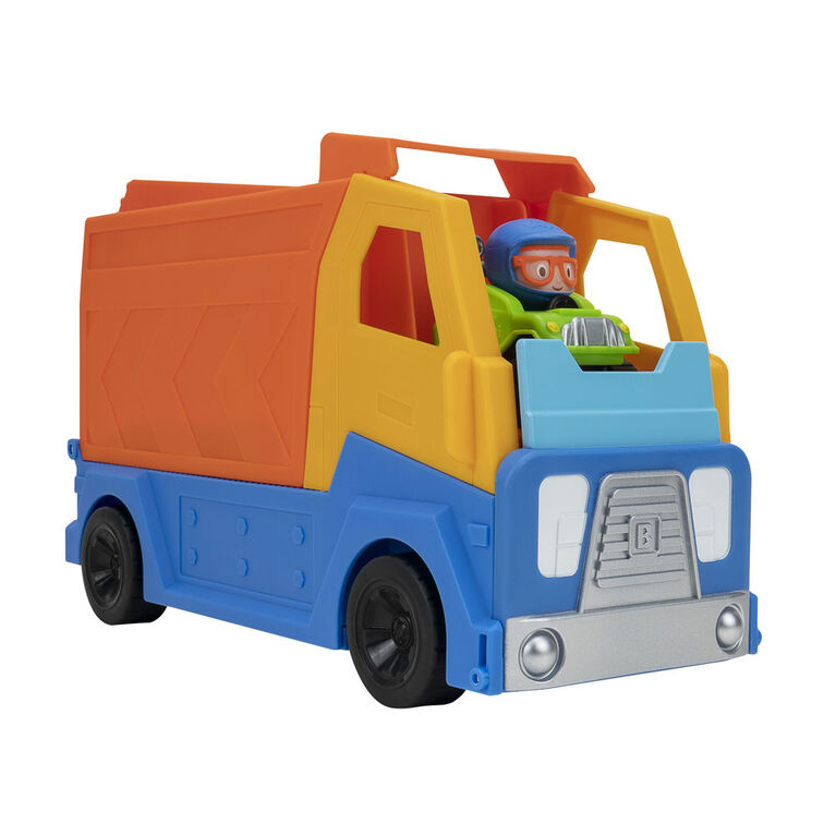 Blippi, véhicule vedette de 25,4 cm - Ensemble de camion monstre pour cascades périlleuses