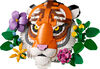 LEGO Art La Collection de la Faune - Le Tigre, Cadeau de Pendaison de Crémaillère pour une Nouvelle Maison, Idée de Décoration Florale 31217