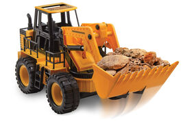 Camion chargeur frontal avec t&eacute;l&eacute;commande