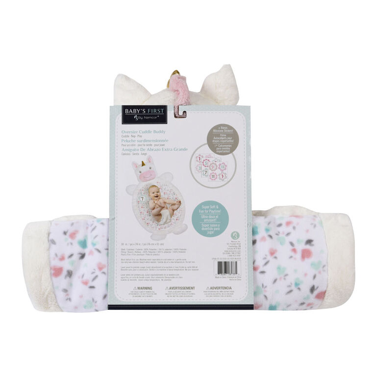 Baby's First By Nemcor Peluche surdimensionnee- licorne