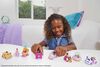 Polly Pocket Micro-poupée, véhicule à 3roues en métal, mini-licorne
