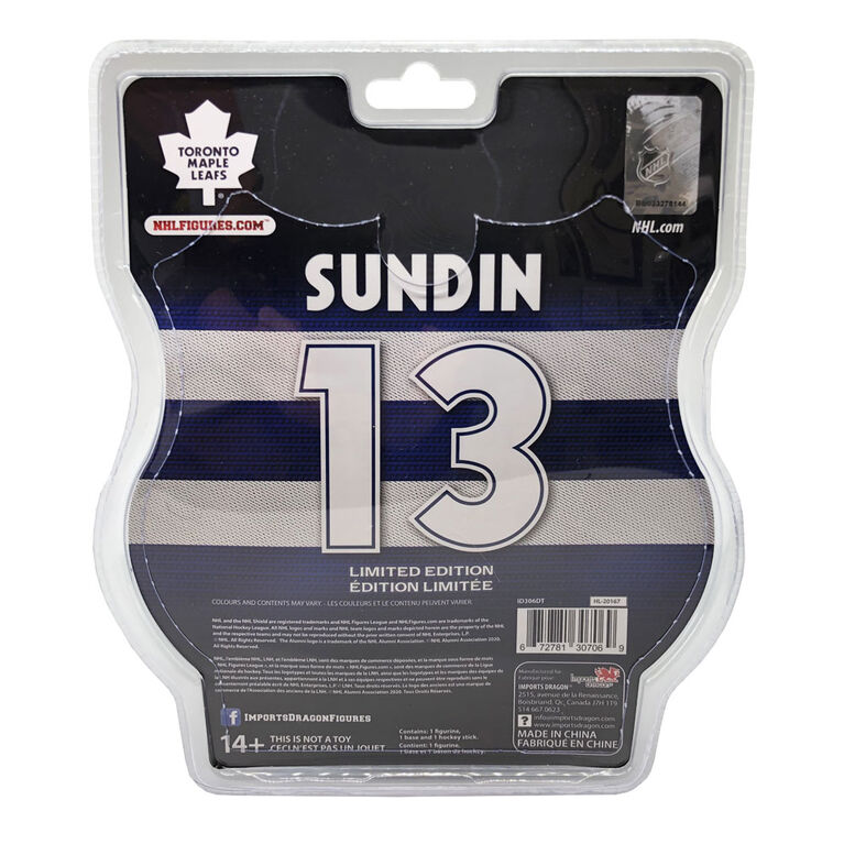 Mats Sundin Maple Leafs de Toronto - LNH Figurine 6"