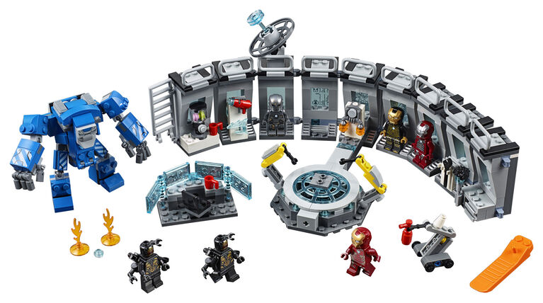 LEGO Super Heroes Marvel La salle des armures d'Iron Man 76125