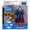 DC Comics, 4-Inch SUPERMAN Action Figure with 3 Mystery Accessories, Adventure 1