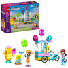 LEGO Friends Le Kiosque de Cr&egrave;me Glac&eacute;e et de Ballons - Jouet de Simulation - 2 Minipoup&eacute;es, des Ballons et un V&eacute;lo - 42692